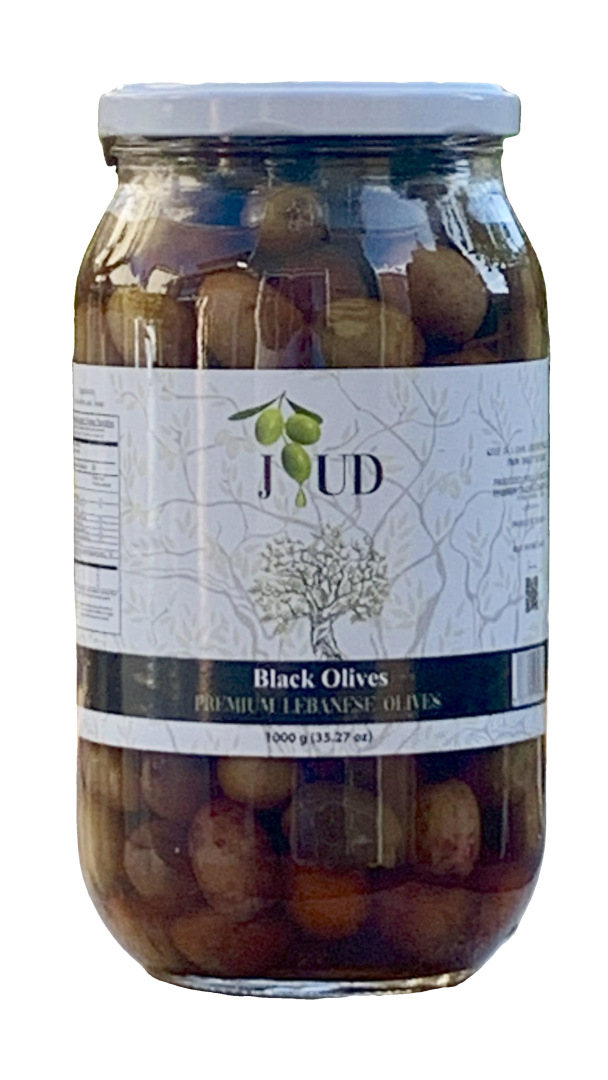 Joud Black Olives, 2.2lbs